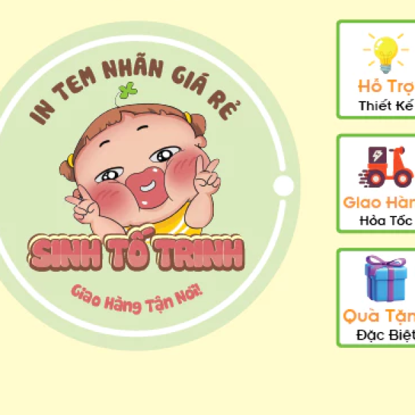 In decal, in tem nhãn tại TP Rạch Giá, TP Hà Tiên, Kiên Giang